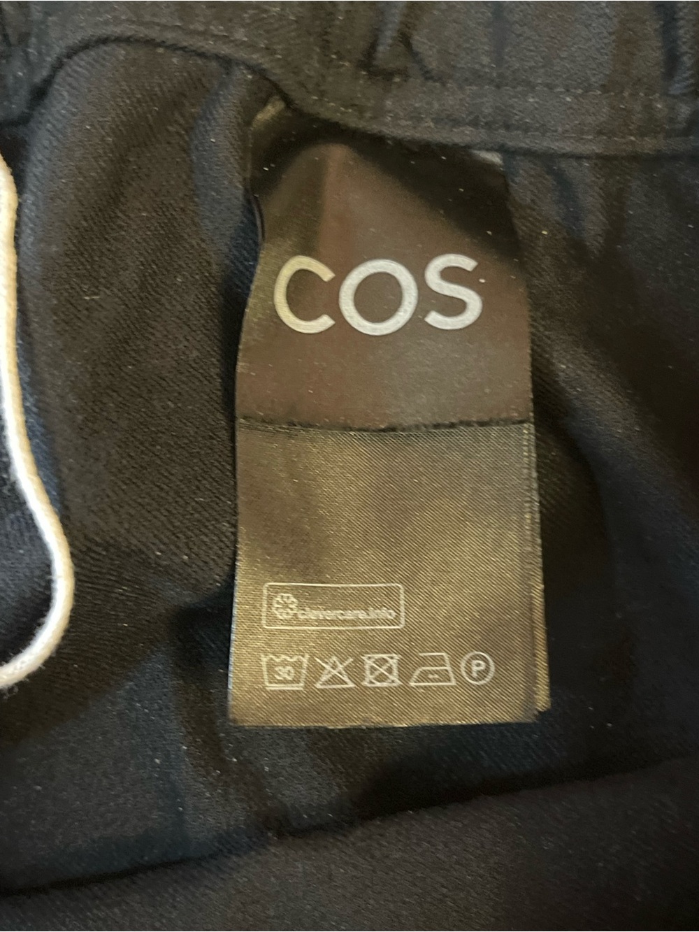 COS Women's Stretch Pull On Black
Casual Pants Trousers Sz 42 EU
170/80A 12 US - Picture 5 of 9